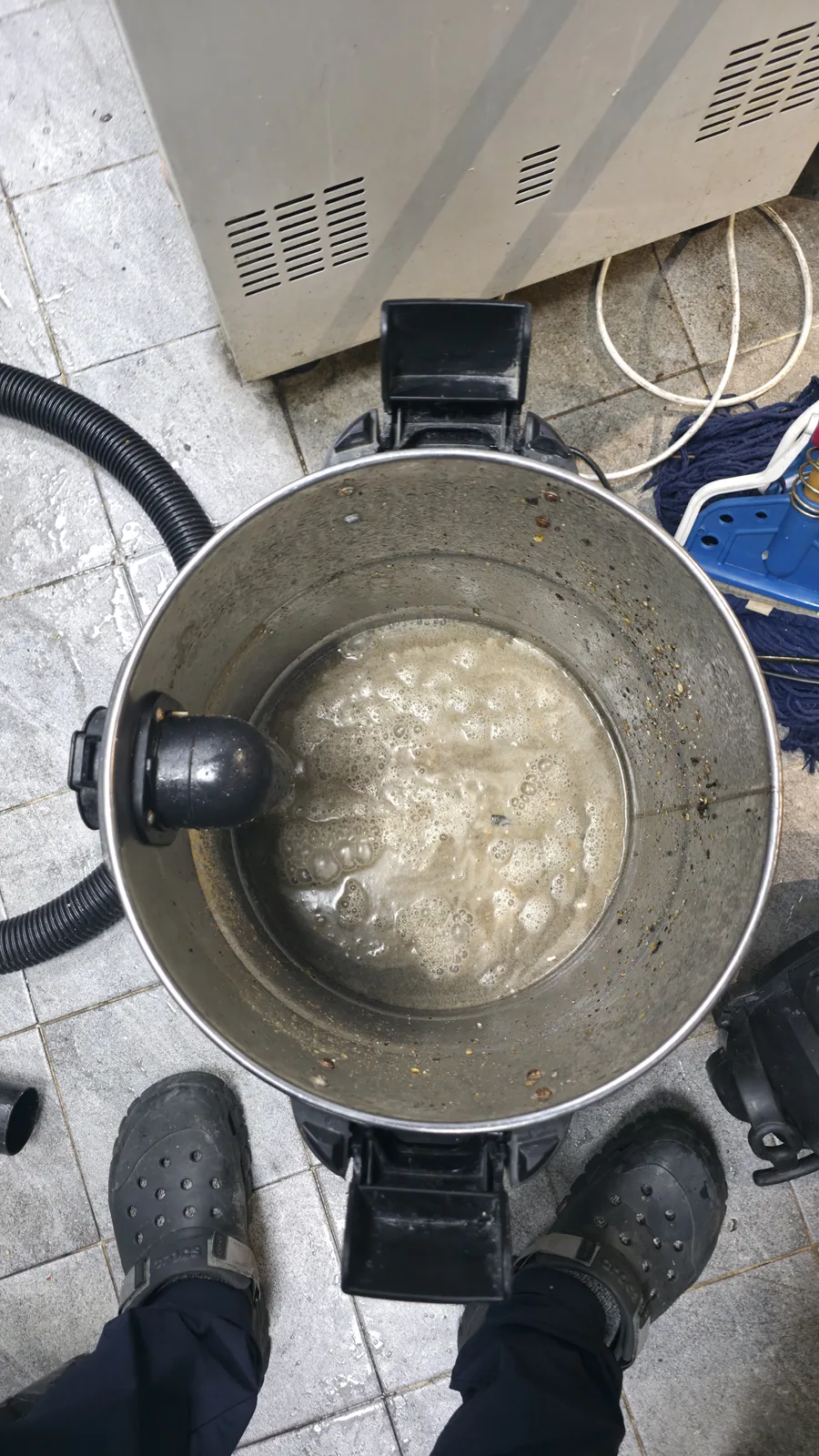 하수구 막힘제거 실제 작업현장
