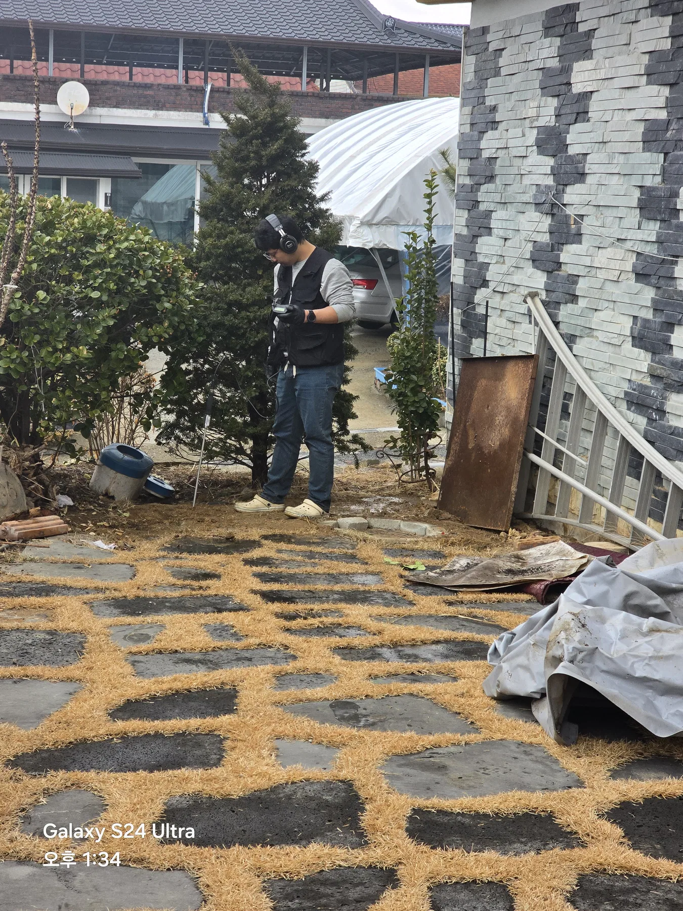 정밀 누수탐지 실제 작업현장 4